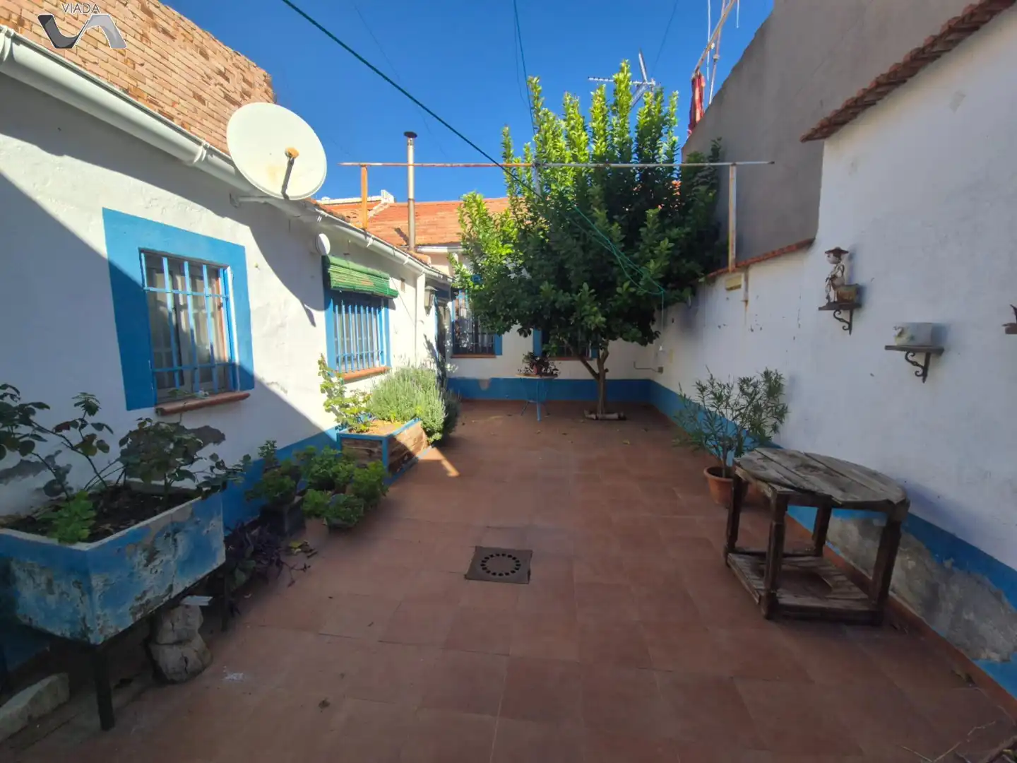 Garden of Houses for sale in Puertollano  with Heating, Storage room and Oven