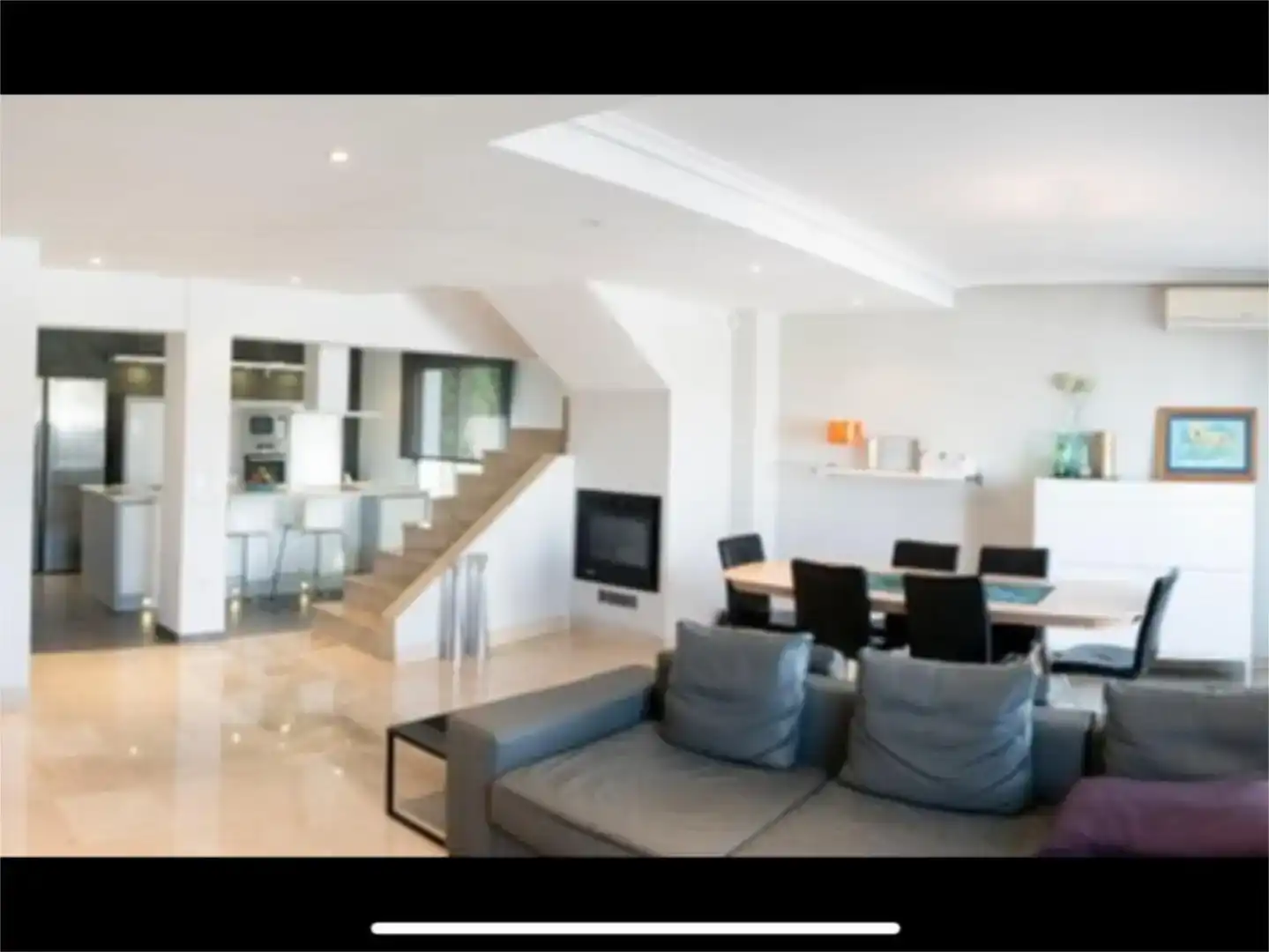 Sala de estar de Dúplex en venta en Mijas con Aire acondicionado, Piscina y Balcón