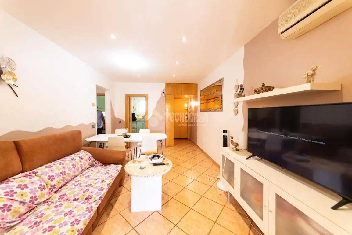 Living room of Flat for sale in Calafell  with Heating and Balcony
