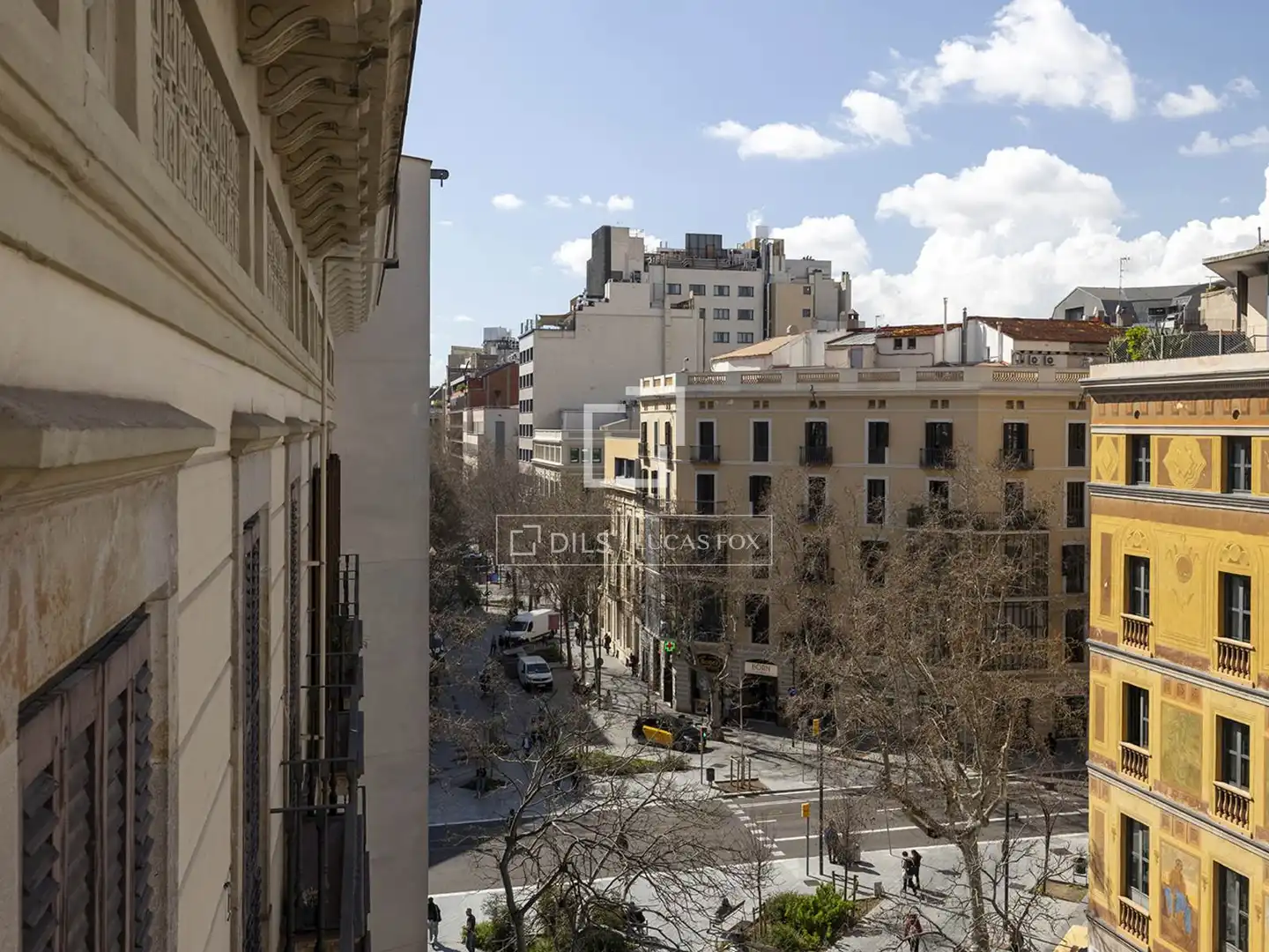Exterior view of Flat for sale in Barcelona  with Air Conditioner, Heating and Parquet flooring