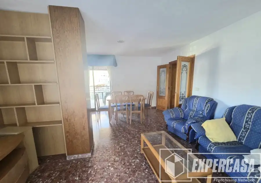 Sala d'estar de Apartament de lloguer en Cullera amb Terrassa, Piscina i Moblat