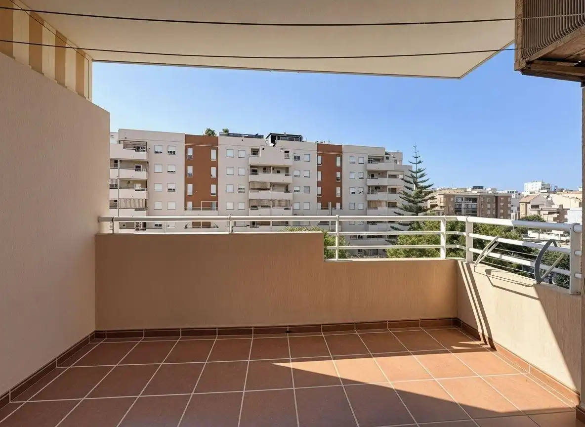 Terrace of Flat for sale in Gandia  with Heating, Terrace and Community pool