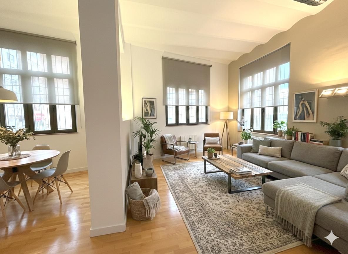 Sala d'estar de Pis en venda en  Zaragoza Capital amb Calefacció, Jardí privat i Parquet