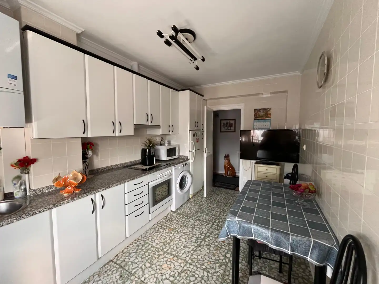 Kitchen of Flat for sale in Elorrio  with Heating, Storage room and Furnished