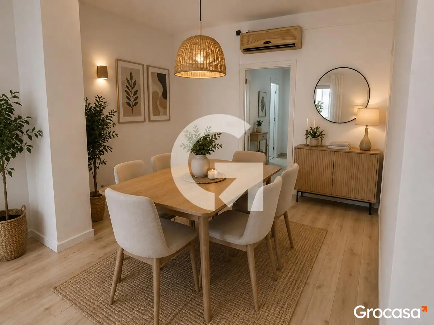 Dining room of Flat for sale in Badalona