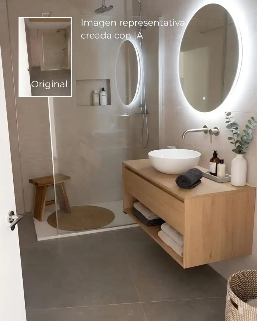 Bathroom of Flat for sale in Murcia