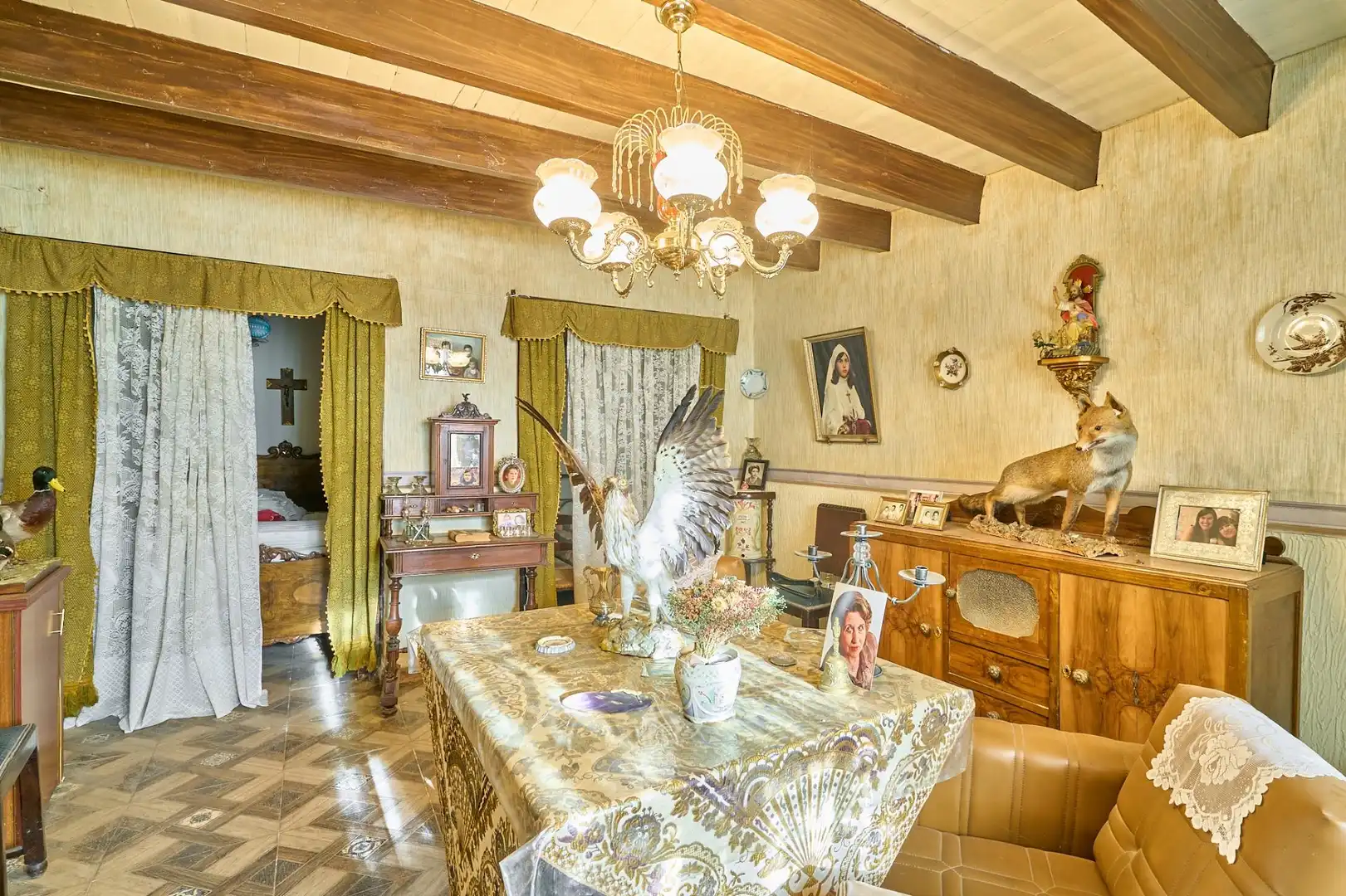 Comedor de Finca rústica en venta en La Maya  con Jardín privado, Terraza y Trastero