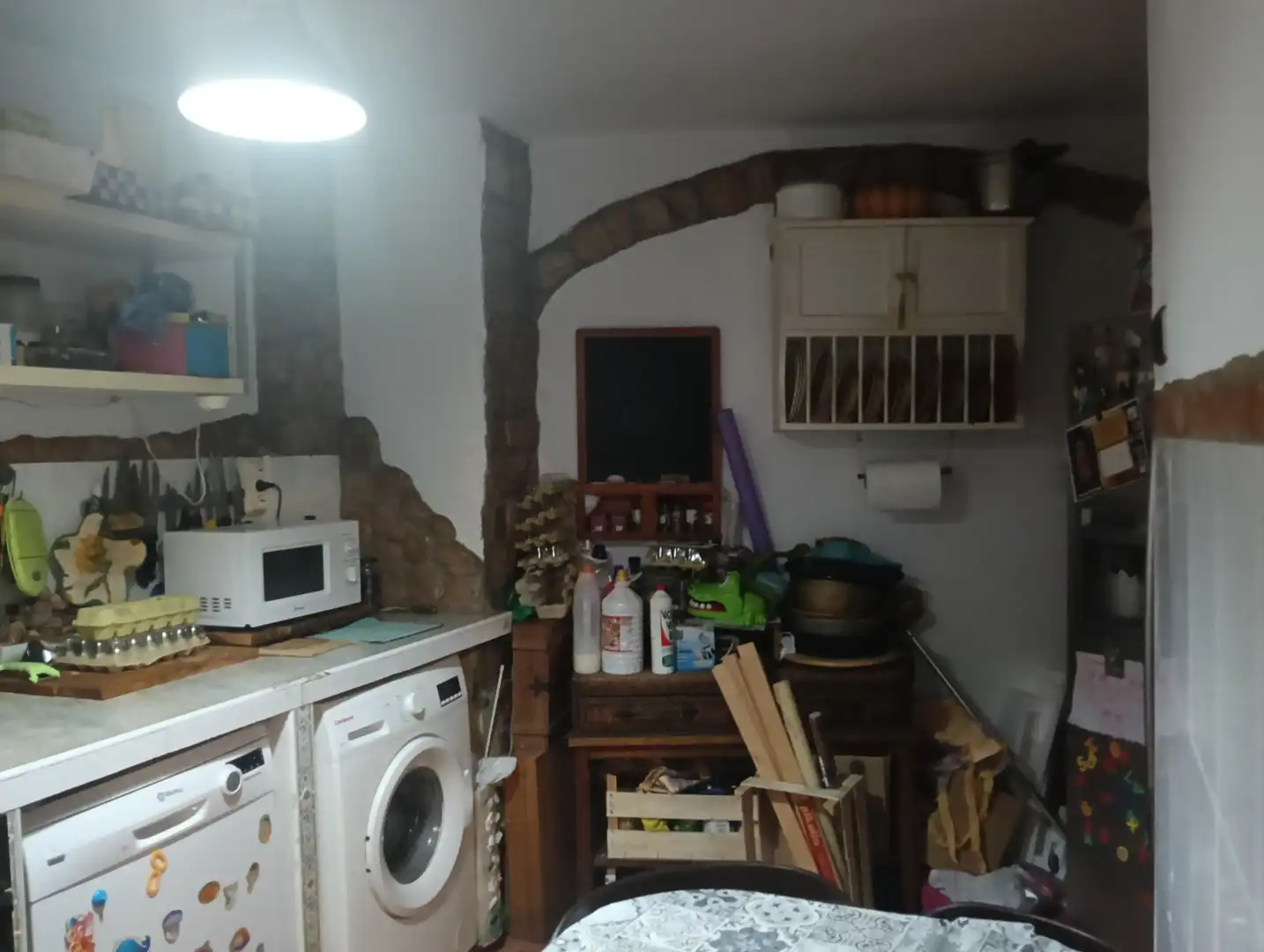 Küche von Wohnung zum Verkauf in Málaga mit Klimaanlage, Terrasse und Möbliert