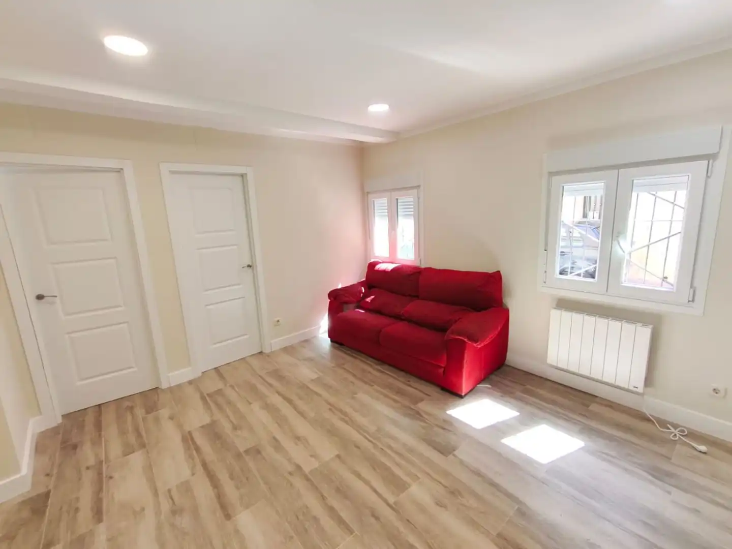 Living room of Flat for rent in Madrid  with Heating and Furnished