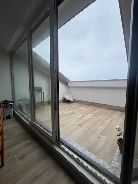 Terrasse von Dachboden zur Miete in Santander mit Heizung, Privatgarten und Abstellraum