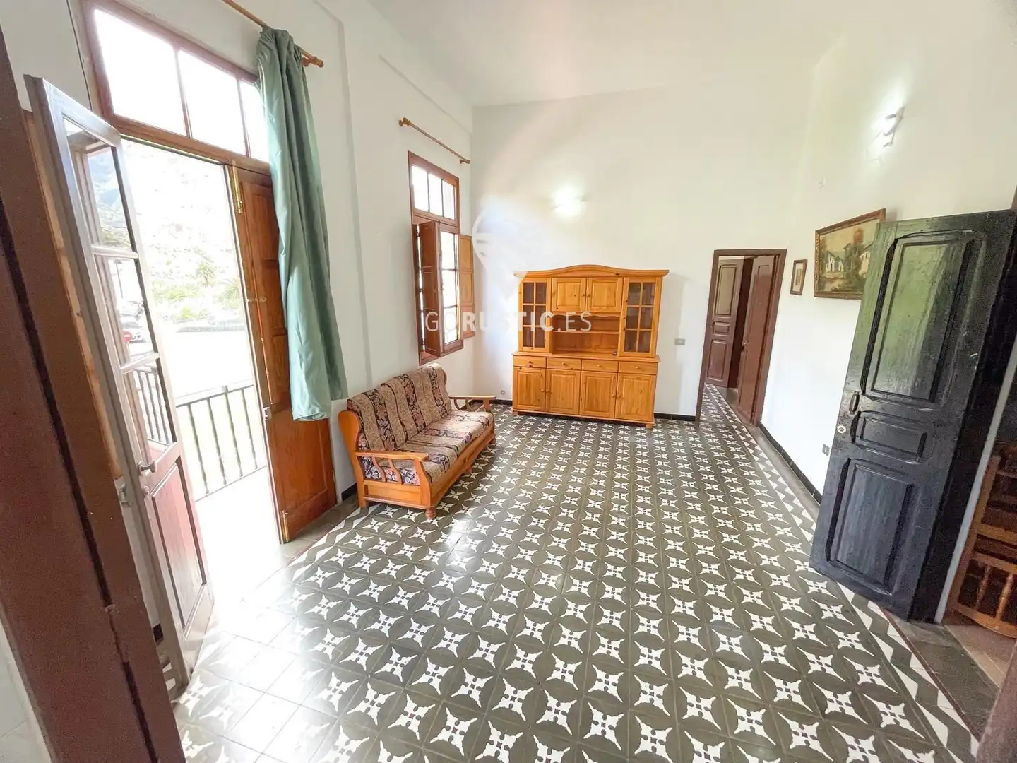 Sala de estar de Apartamento en venta en Hermigua con Terraza, Trastero y Amueblado