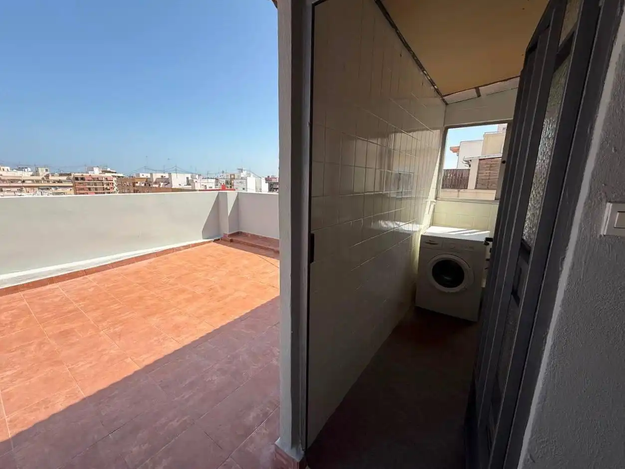 Terraza de Piso de alquiler en Campanar