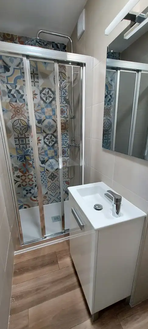 Bathroom of Flat for rent in Málaga  with Air Conditioner and Furnished