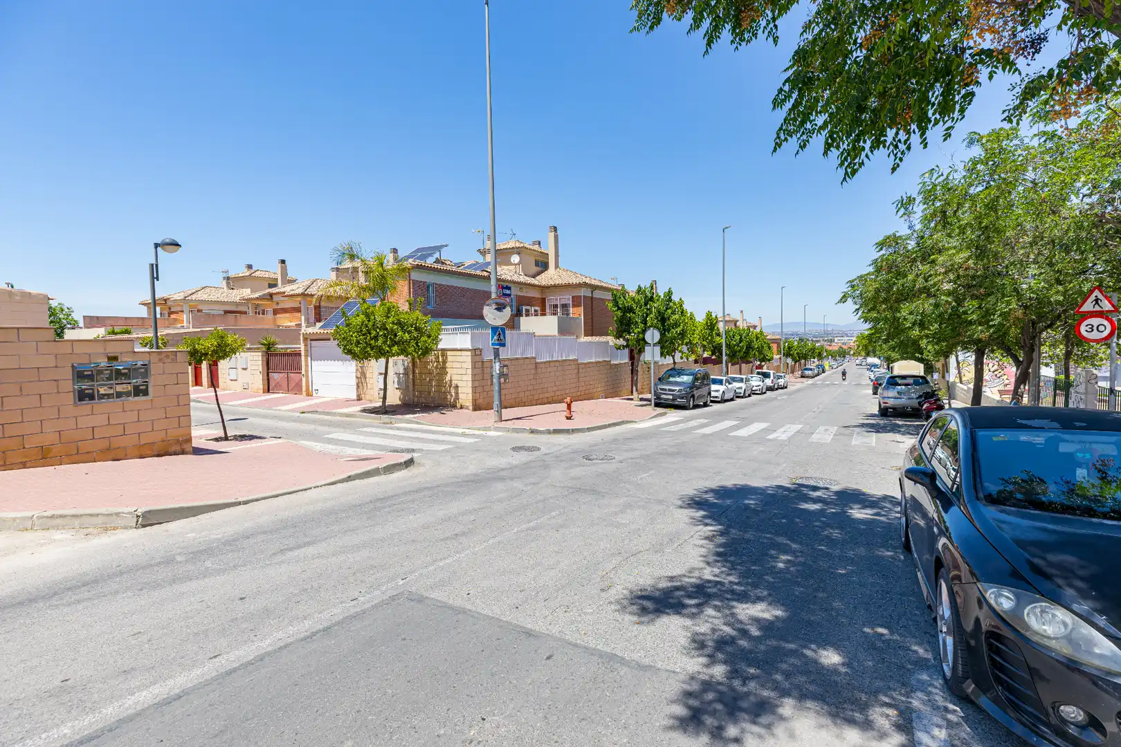 Vista exterior de Casa adosada en venta en Murcia con Aire acondicionado, Parquet y Terraza