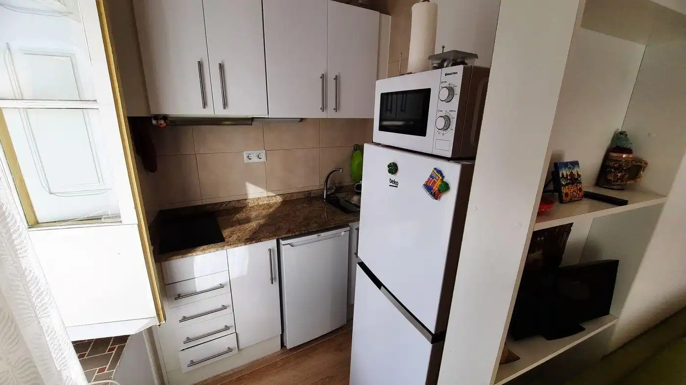 Kitchen of Apartments for sale in La Ràpita  with Air Conditioner, Parquet flooring and Furnished