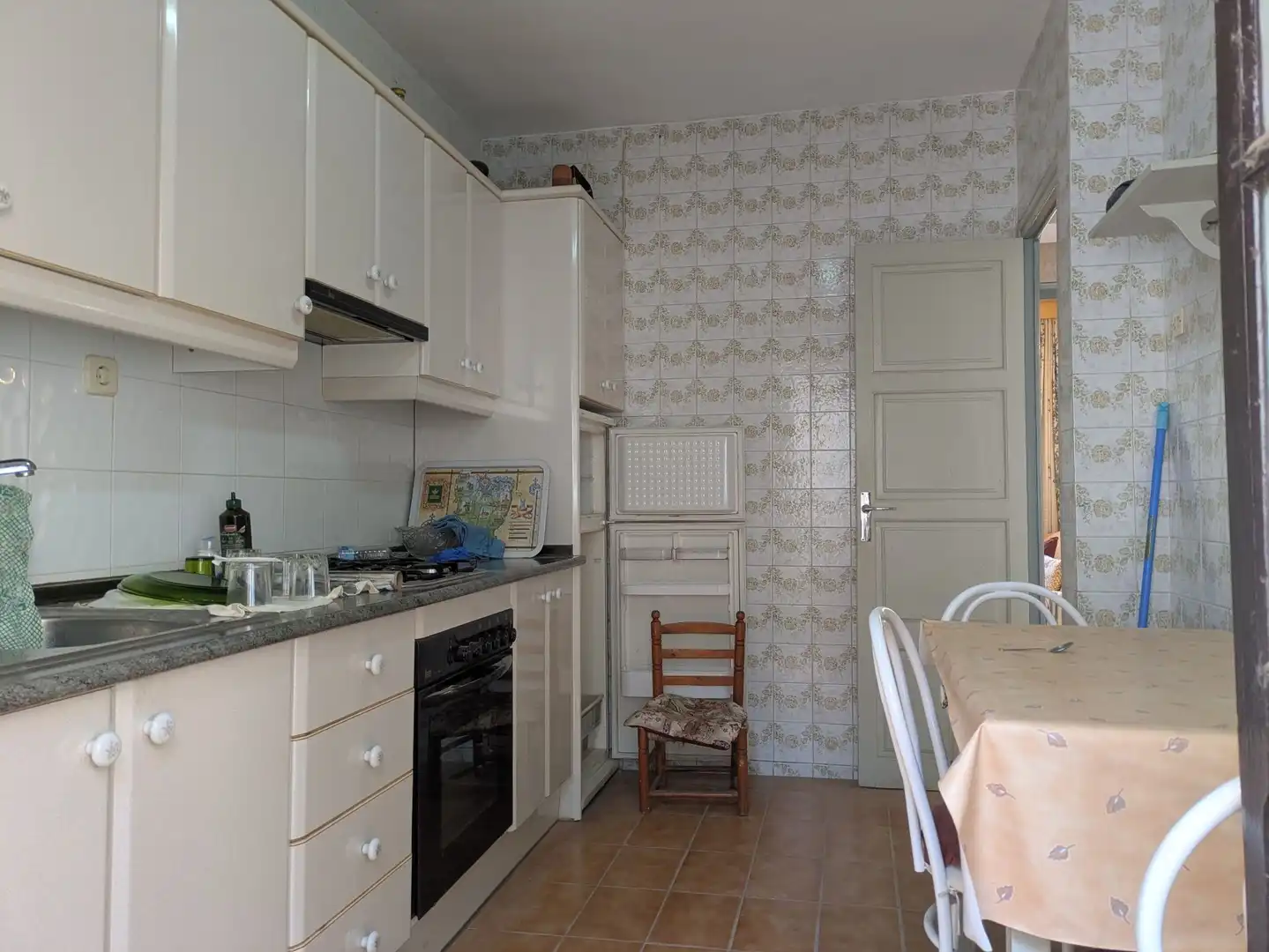 Kitchen of Flat for sale in Monzón  with Heating, Private garden and Storage room