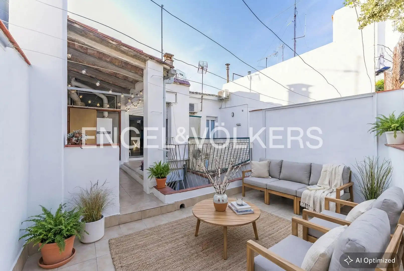 Terraza de Casa adosada en venta en Sabadell con Aire acondicionado, Calefacción y Terraza