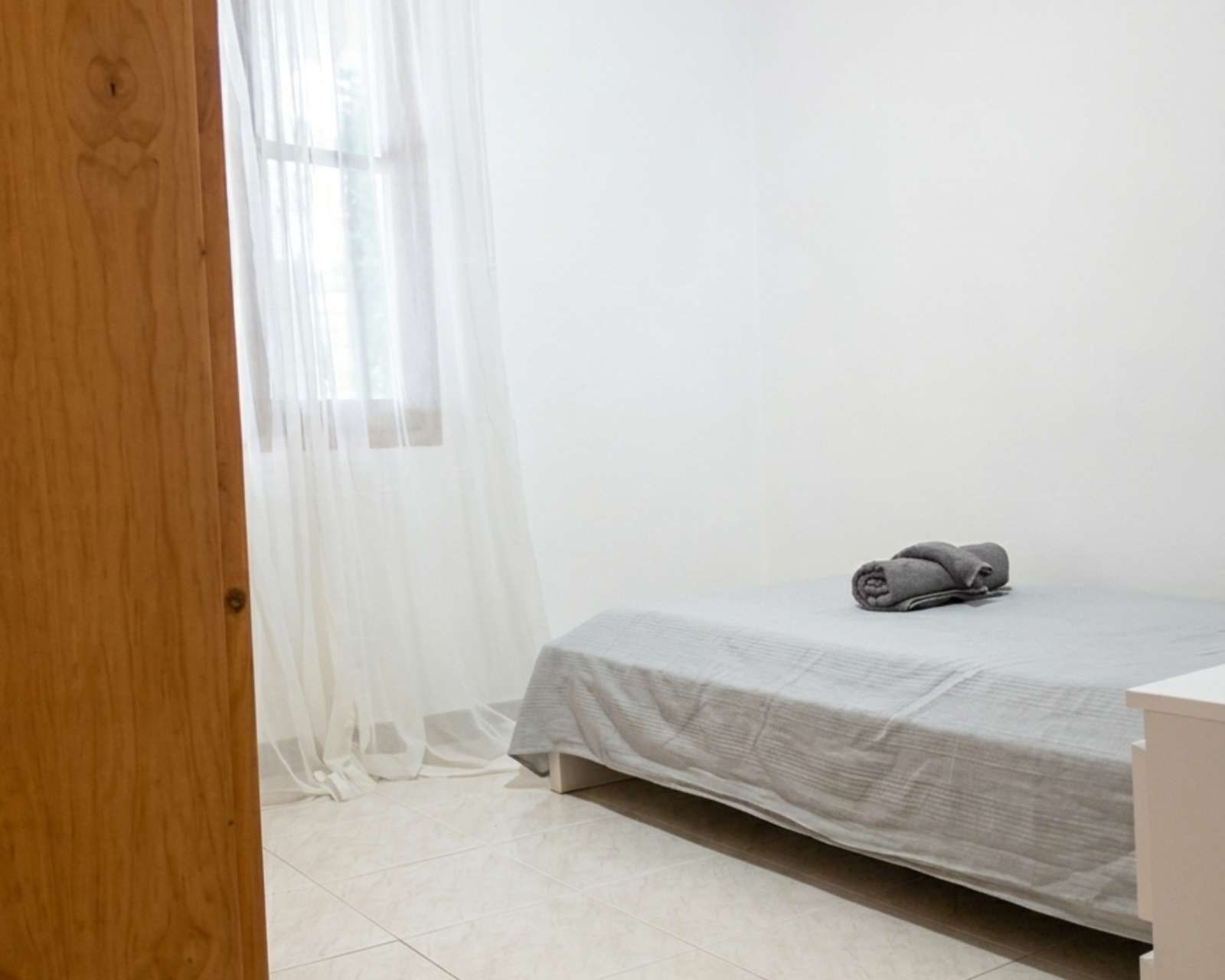 Schlafzimmer von Wohnung zur untervermieten in  Palma de Mallorca mit Klimaanlage, Heizung und Terrasse