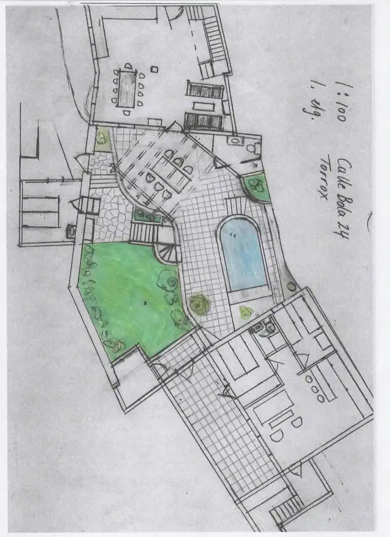 Garden of Detached homes for sale in Torrox  with Air Conditioner, Private garden and Terrace