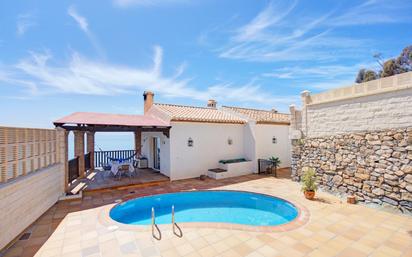 Exterior view of House or chalet for sale in Salobreña  with Private garden, Terrace and Swimming Pool