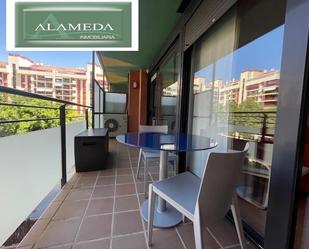 Balcony of Flat for sale in  Valencia Capital  with Air Conditioner, Terrace and Balcony