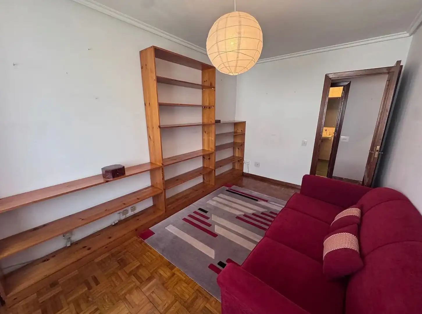 Sala de estar de Piso de alquiler en Ferrol con Calefacción, Trastero y Amueblado