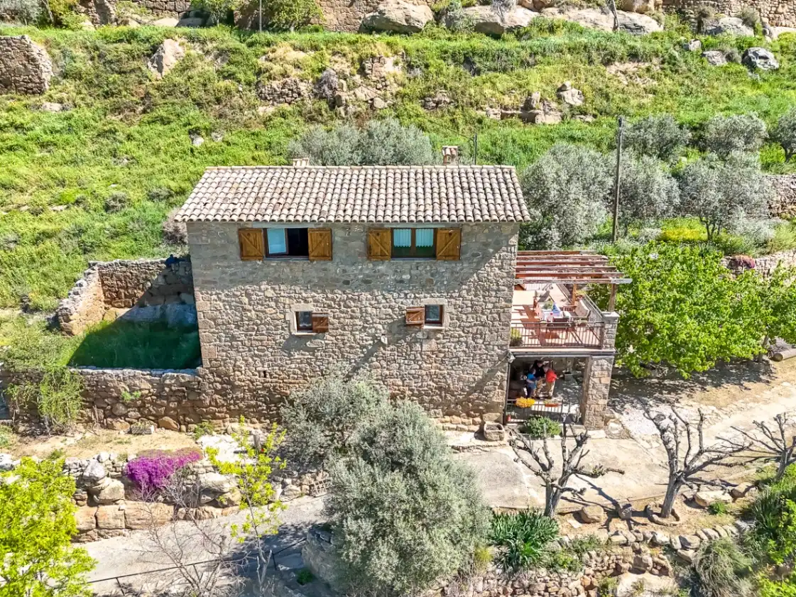 Vista exterior de Finca rústica en venda en Vilanova de l'Aguda
