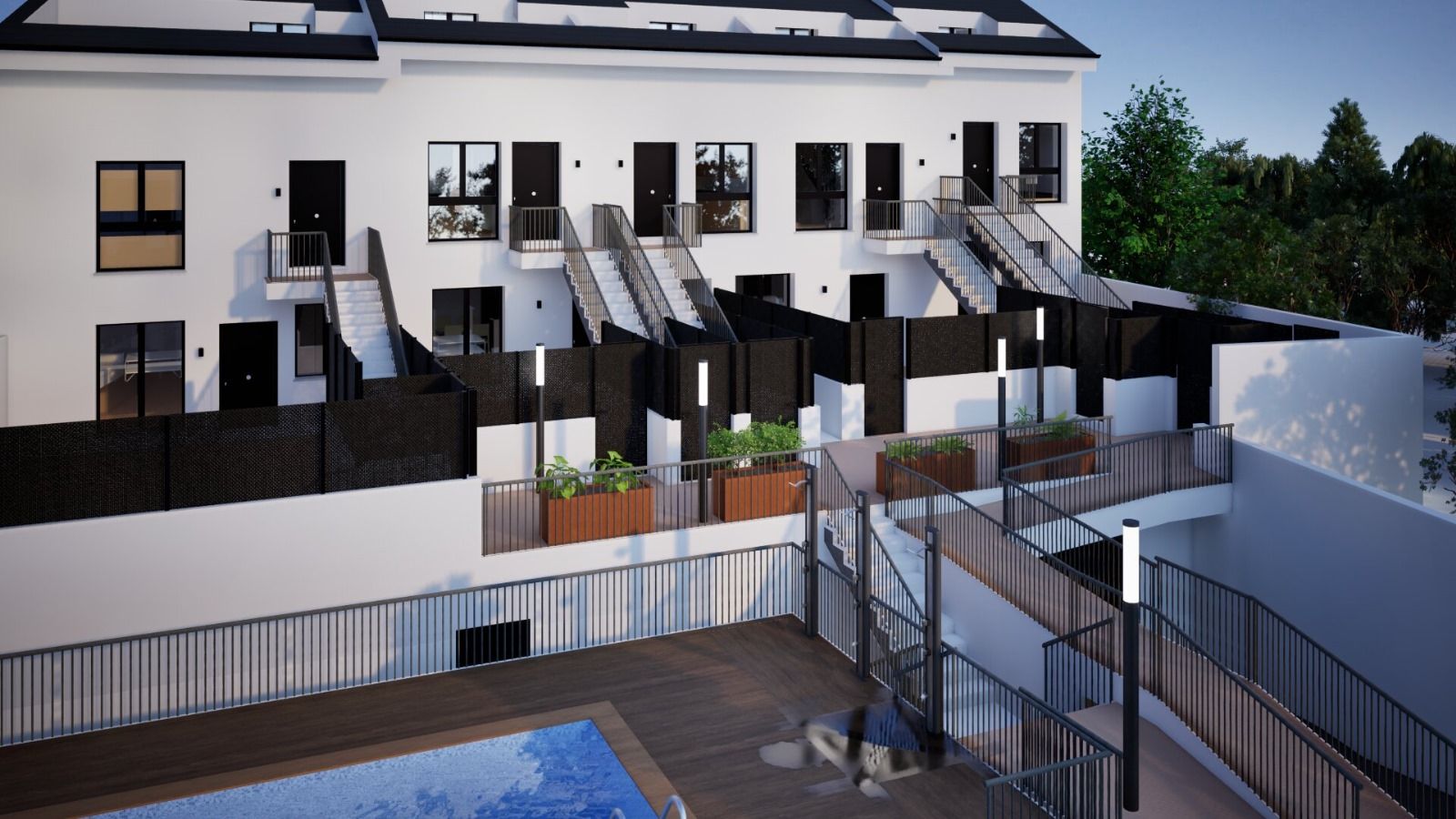 Exterior view of Flat for sale in Navalcarnero  with Private garden, Parquet flooring and Storage room