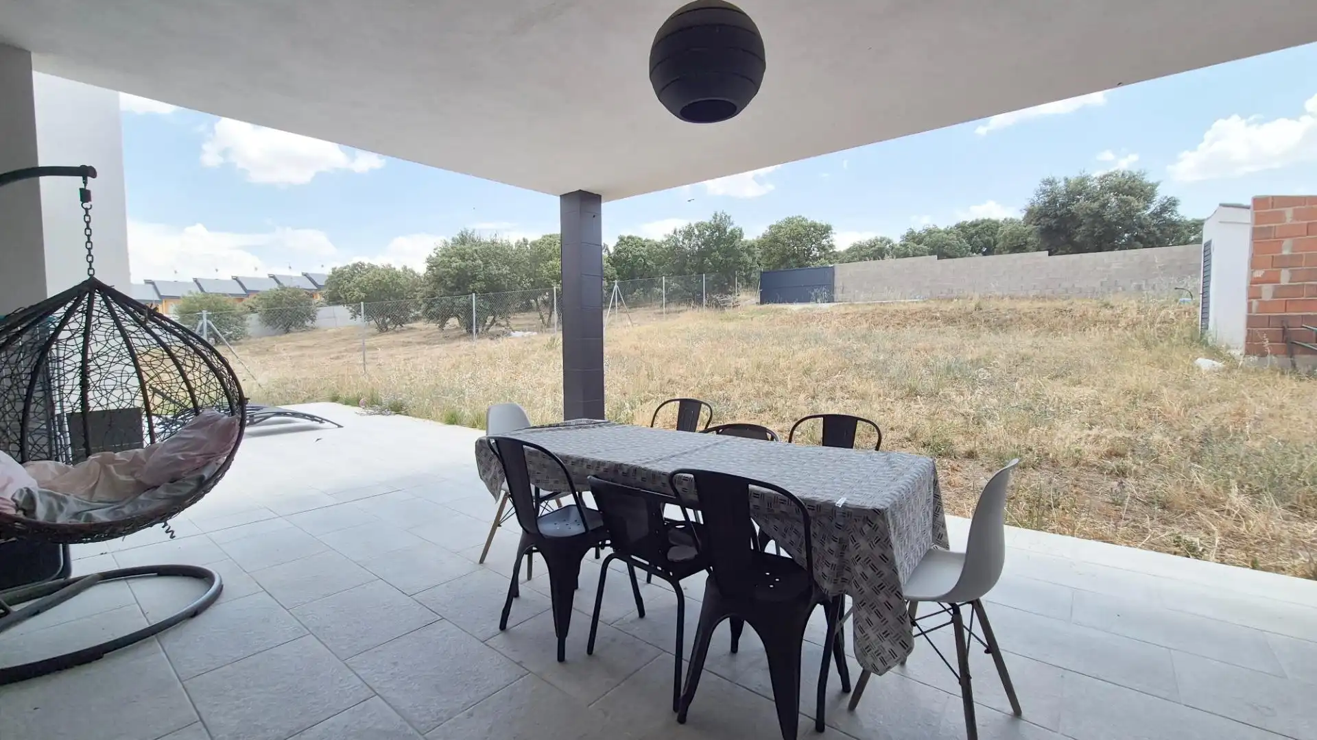 Terraza de Casa o chalet en venta en Carrascal de Barregas con Aire acondicionado, Calefacción y Jardín privado