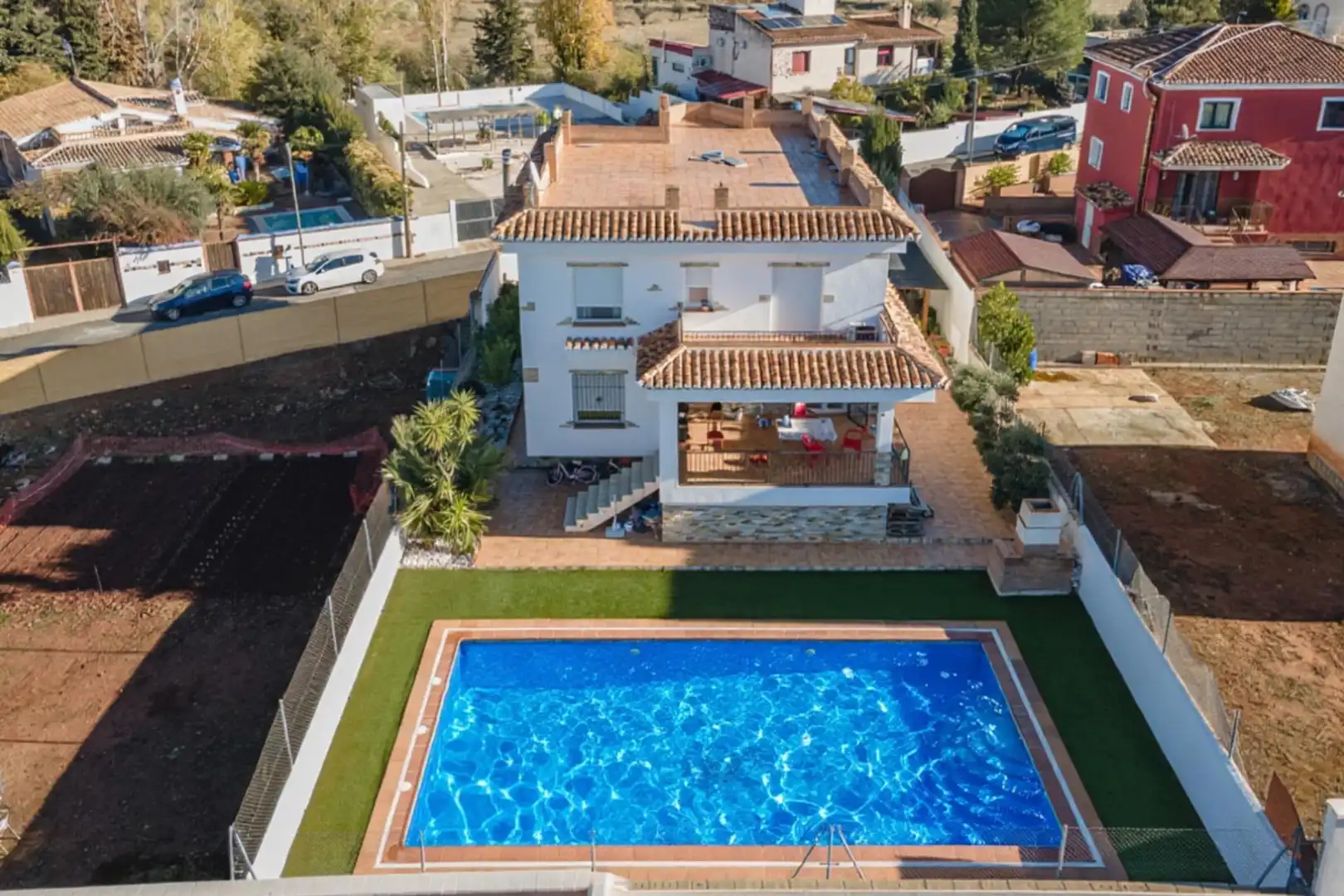 Chalet con terraza en venta en Villa de Otura