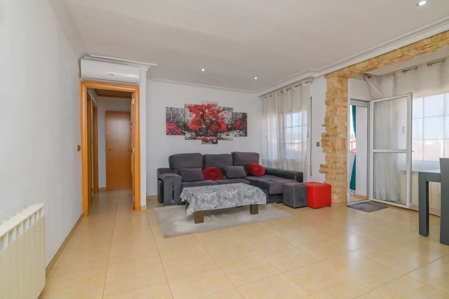 Living room of Attic for sale in Viladecans  with Air Conditioner, Heating and Balcony