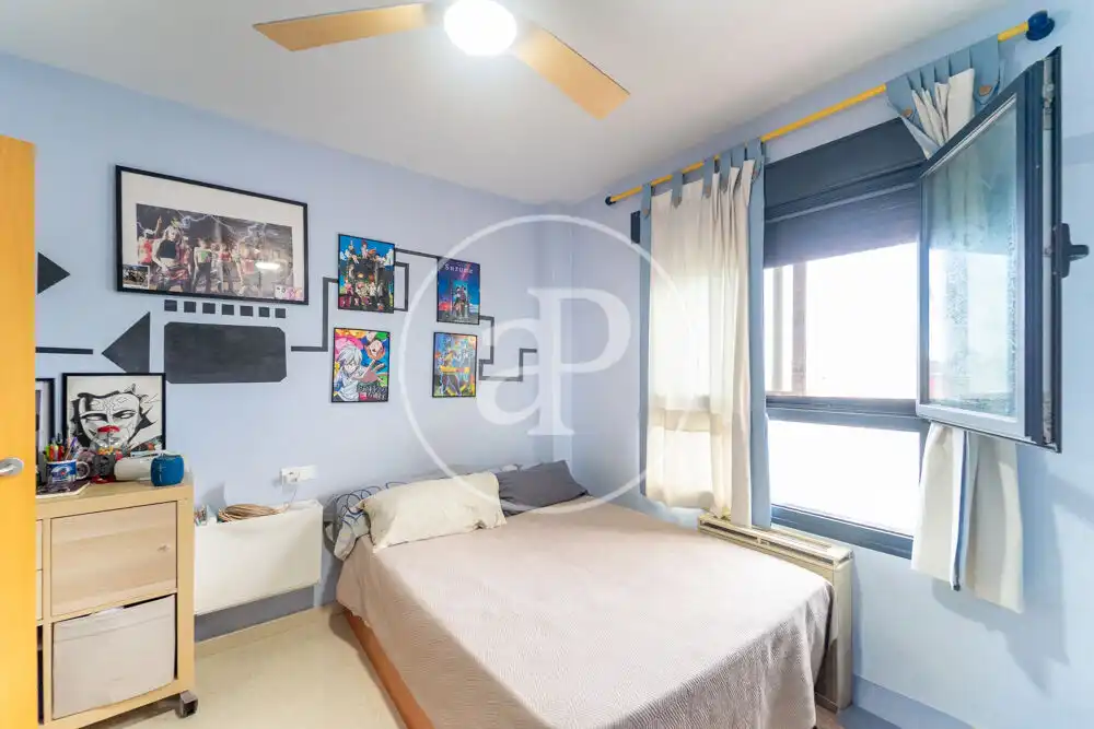 Bedroom of Flat for sale in San Vicente del Raspeig / Sant Vicent del Raspeig  with Air Conditioner, Heating and Terrace