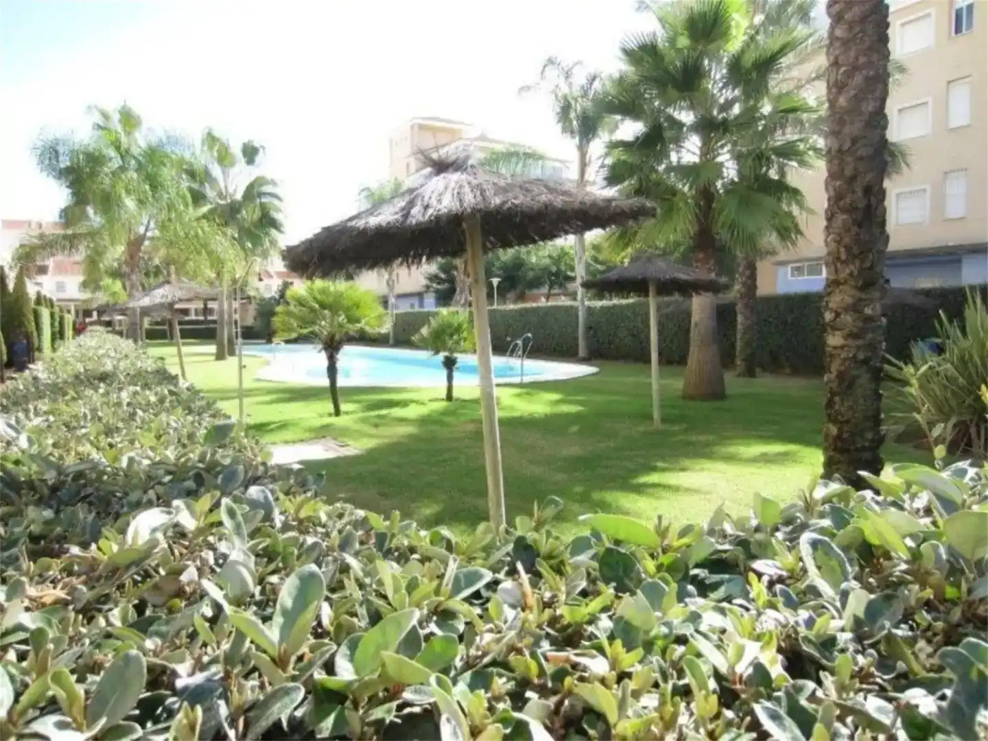 Garten von Wohnung zur Miete in La Antilla mit Klimaanlage, Privatgarten und Parkett