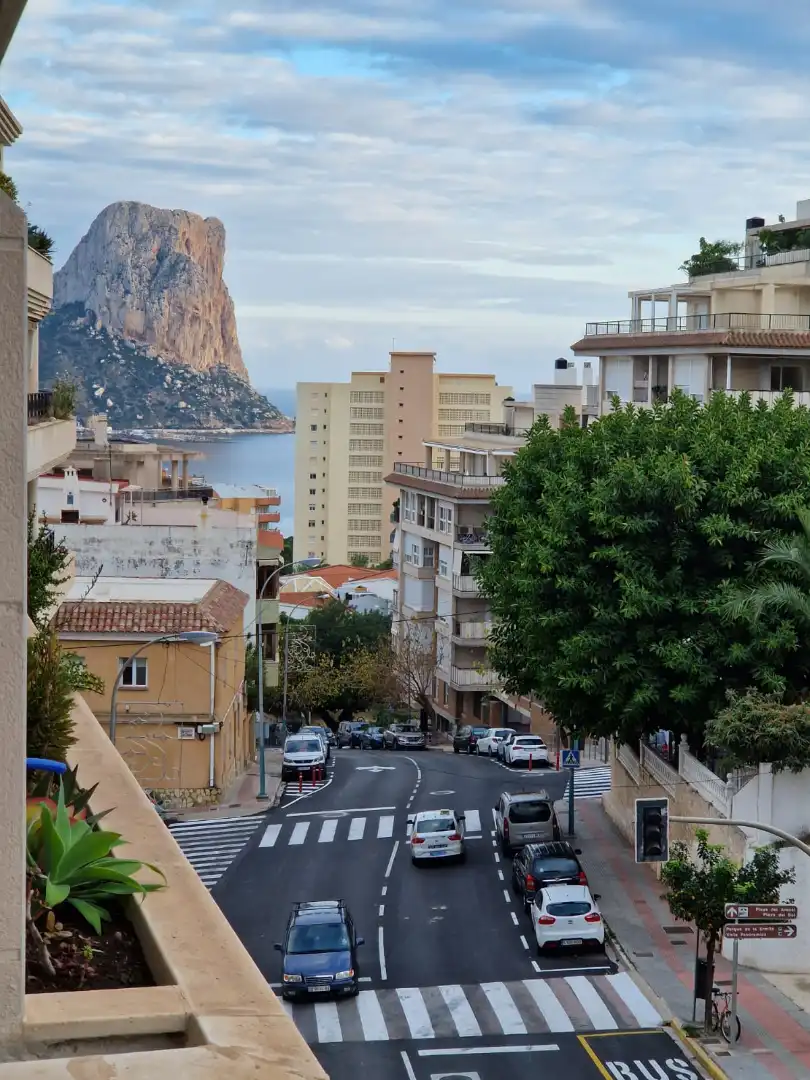 Vista exterior de Apartamento en venta en Calpe / Calp con Aire acondicionado, Terraza y Trastero