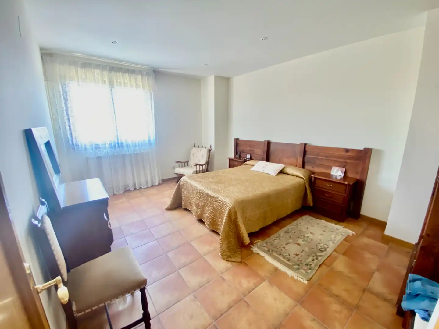 Schlafzimmer von Haus oder Chalet zum Verkauf in Vera de Moncayo mit Klimaanlage, Heizung und Privatgarten