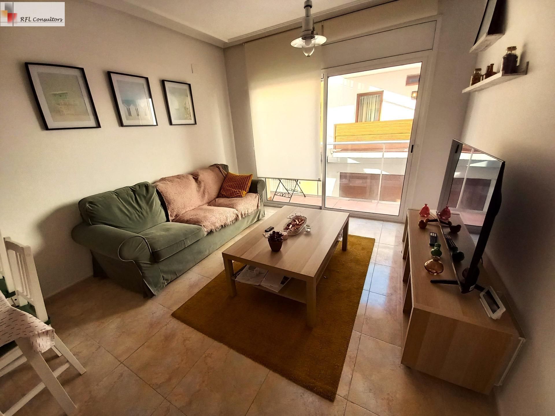 Living room of Flat for sale in L'Ampolla  with Air Conditioner, Heating and Terrace