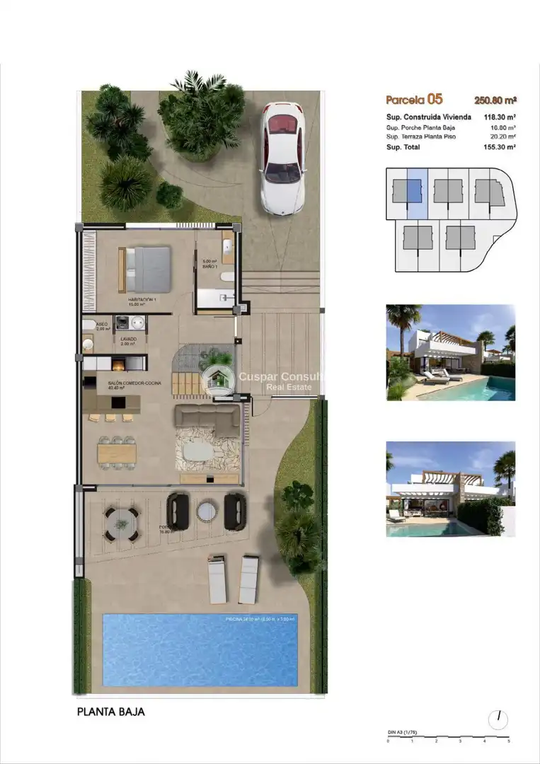Reihenhaus mit Pool zum Verkauf in Monforte del Cid, imagen 14