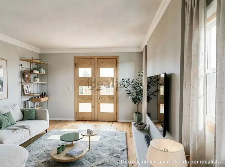 Sala d'estar de Àtic en venda en Jaén amb Terrassa