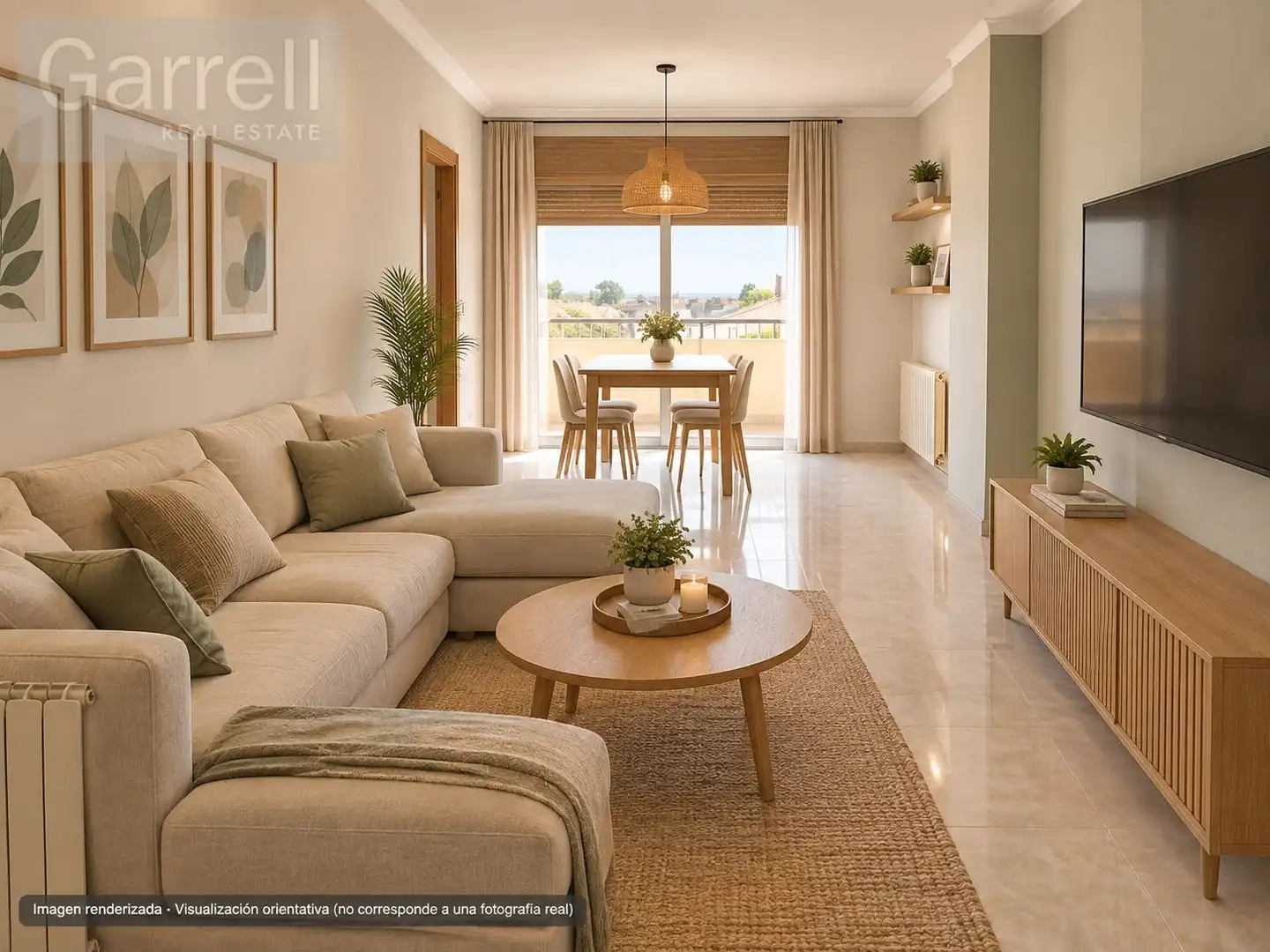 Living room of Flat for sale in El Vendrell