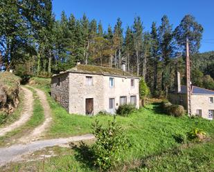 Exterior view of Single-family semi-detached for sale in Ourol  with Private garden and Storage room