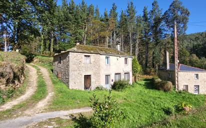 Exterior view of Single-family semi-detached for sale in Ourol  with Private garden and Storage room