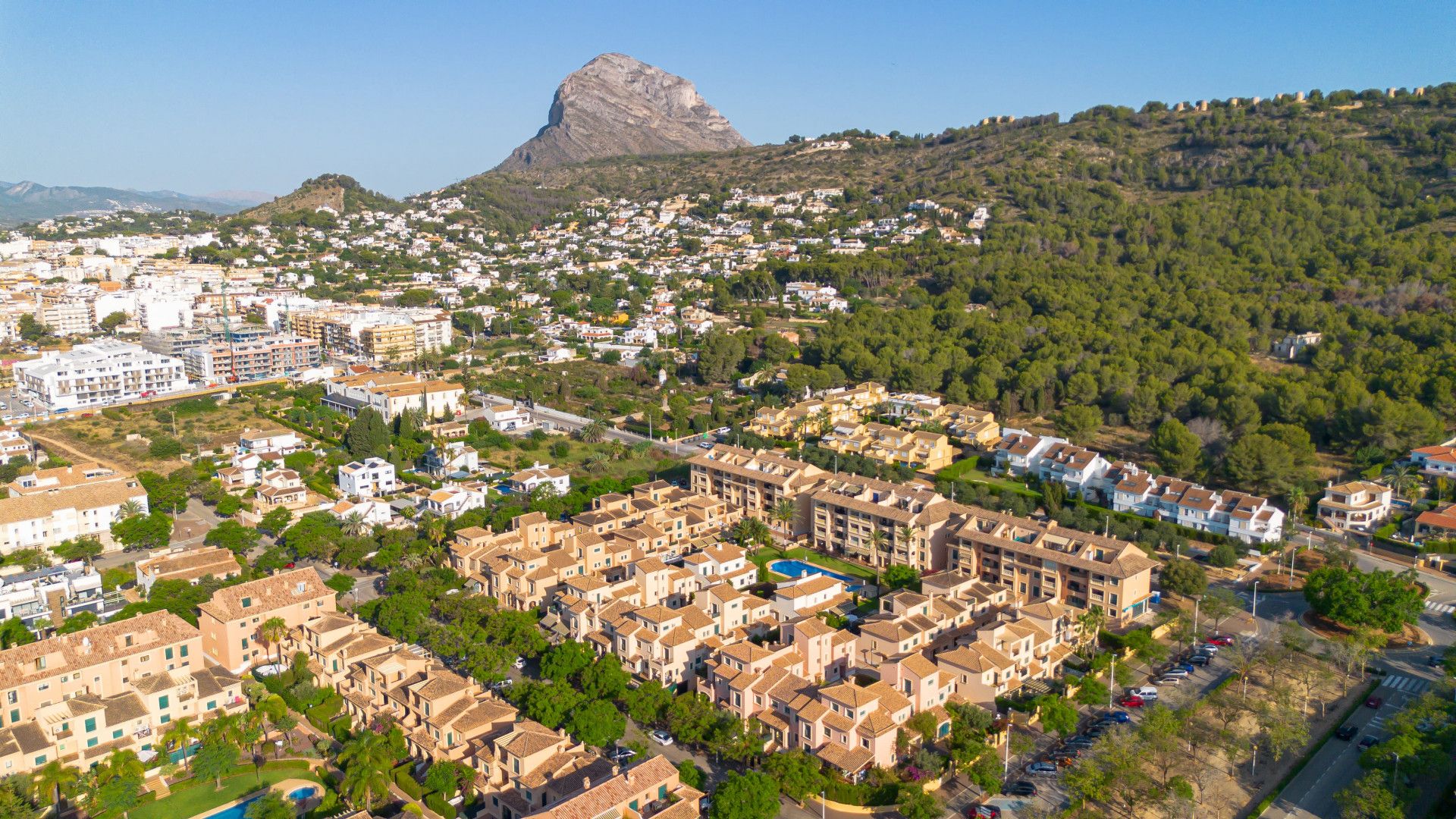 Vista exterior de Apartament en venda en Jávea / Xàbia amb Aire condicionat, Terrassa i Piscina