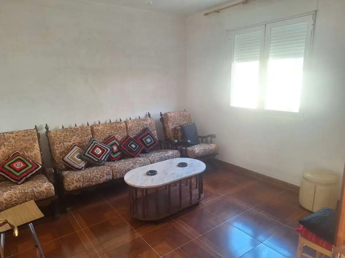 Sala de estar de Casa o chalet en venta en Quintana del Marco con Amueblado