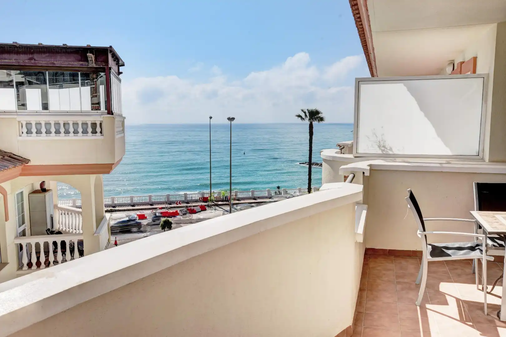 Terraza de Apartamento en venta en Benalmádena con Aire acondicionado, Terraza y Piscina comunitaria