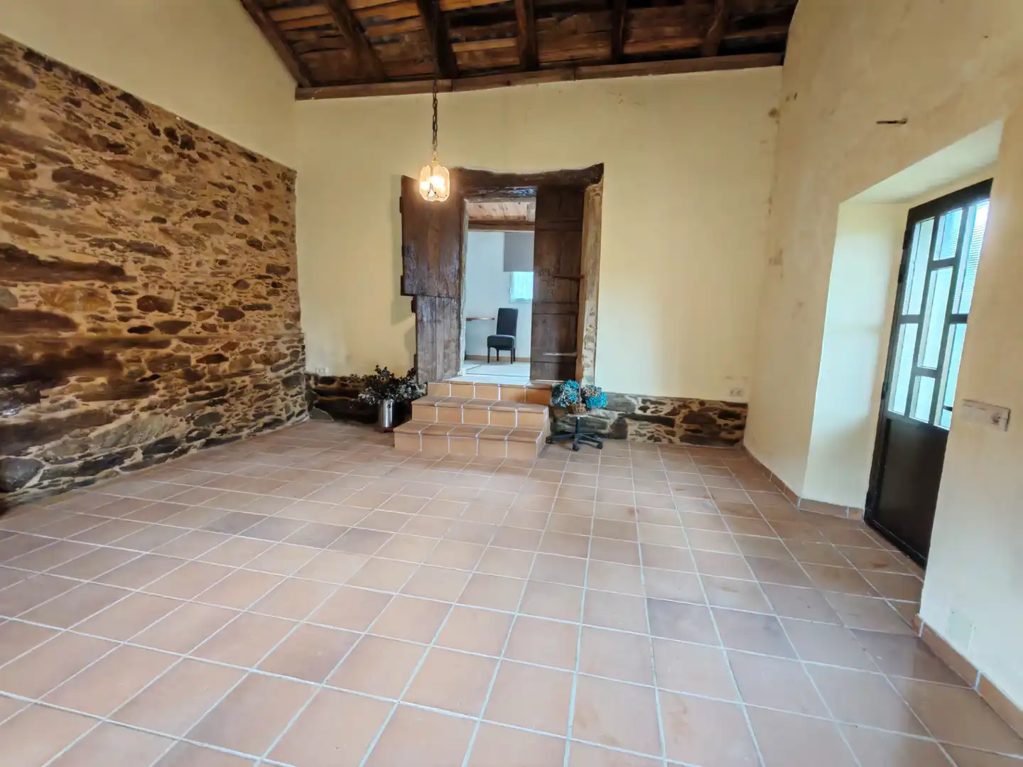 Casa o xalet en venda en O Pino  amb Jardí privat, Terrassa i Moblat