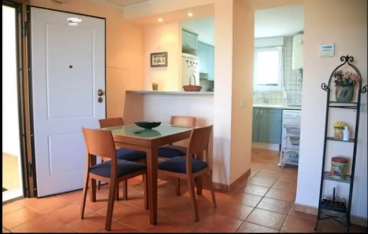 Dining room of Attic for rent in Oliva  with Air Conditioner, Terrace and Furnished