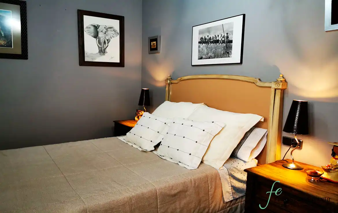 Schlafzimmer von Country house zum Verkauf in Espiel mit Privatgarten, Terrasse und Abstellraum