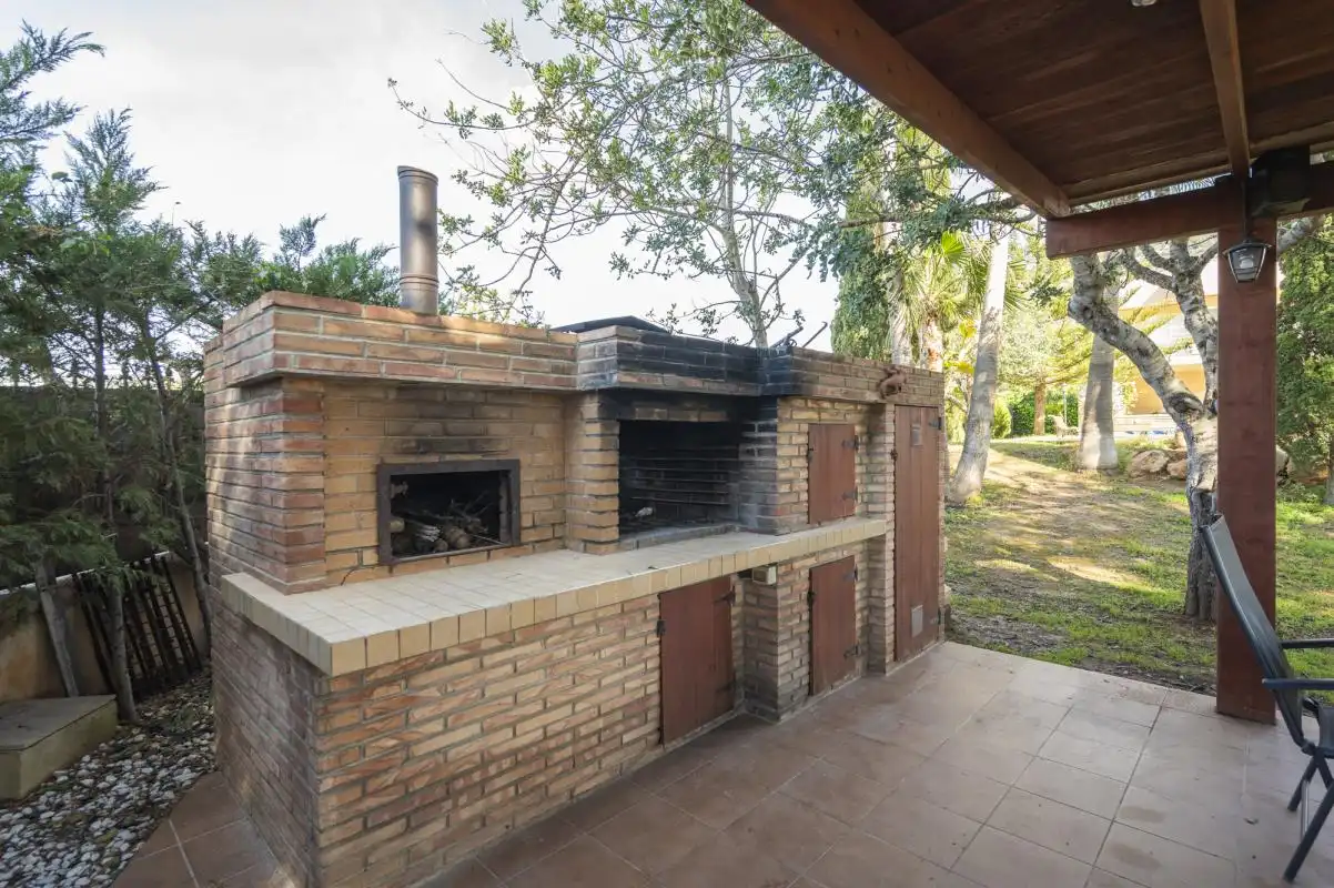 Jardín de Casa o chalet de alquiler en Sant Josep de sa Talaia con Aire acondicionado, Calefacción y Jardín privado