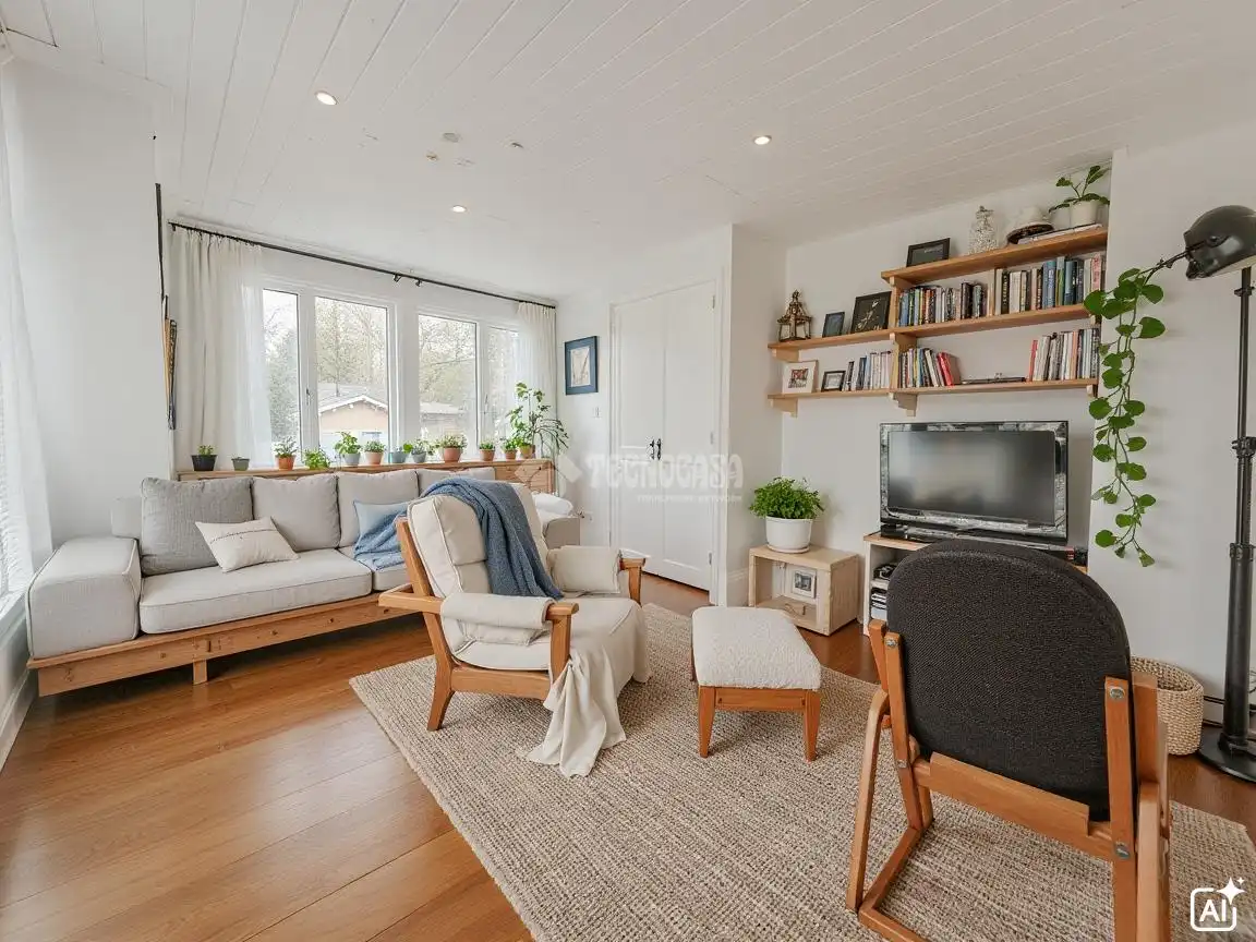Living room of Flat for sale in Las Rozas de Madrid  with Air Conditioner, Heating and Terrace