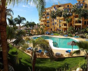 Swimming pool of Apartment to rent in Marbella  with Air Conditioner, Heating and Terrace